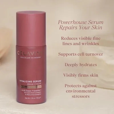 Celavive Vitalizing Serum – Advanced Cellular Skincare for Radiant, Youthful Skin