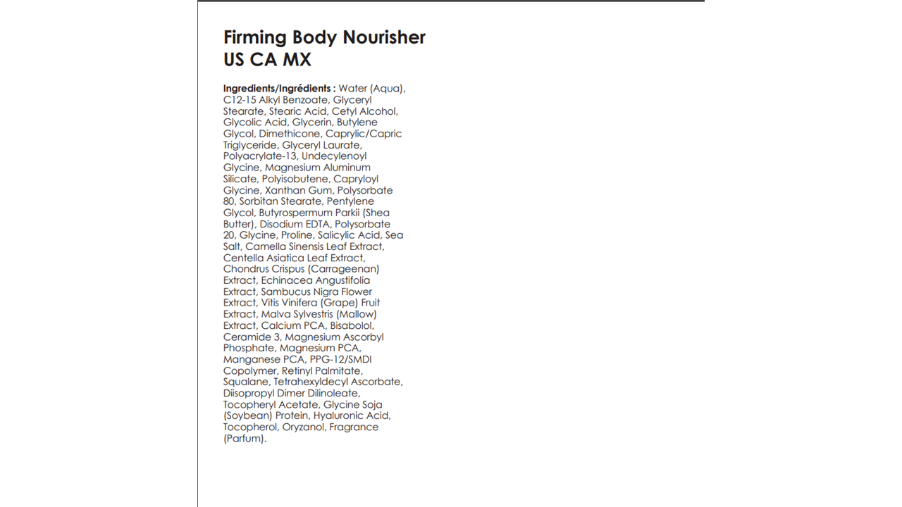 USANA Firming Body Nourisher