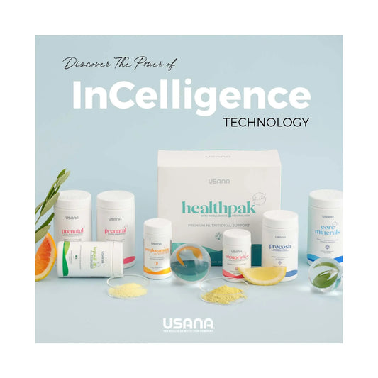 Learn about Incelligence, USANA's patented technology that nurtures and renews your cells driving Healthy Aging