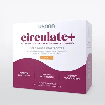 USANA Circulate+ – Advanced Nitric Oxide Support for Energy, Circulation & Heart Health