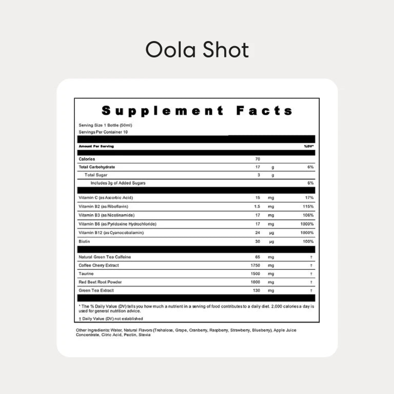 Oola Energy Shots