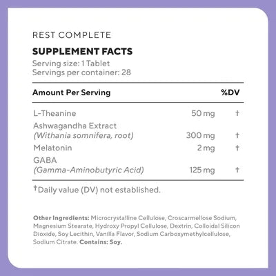 usana rest complete ingredients