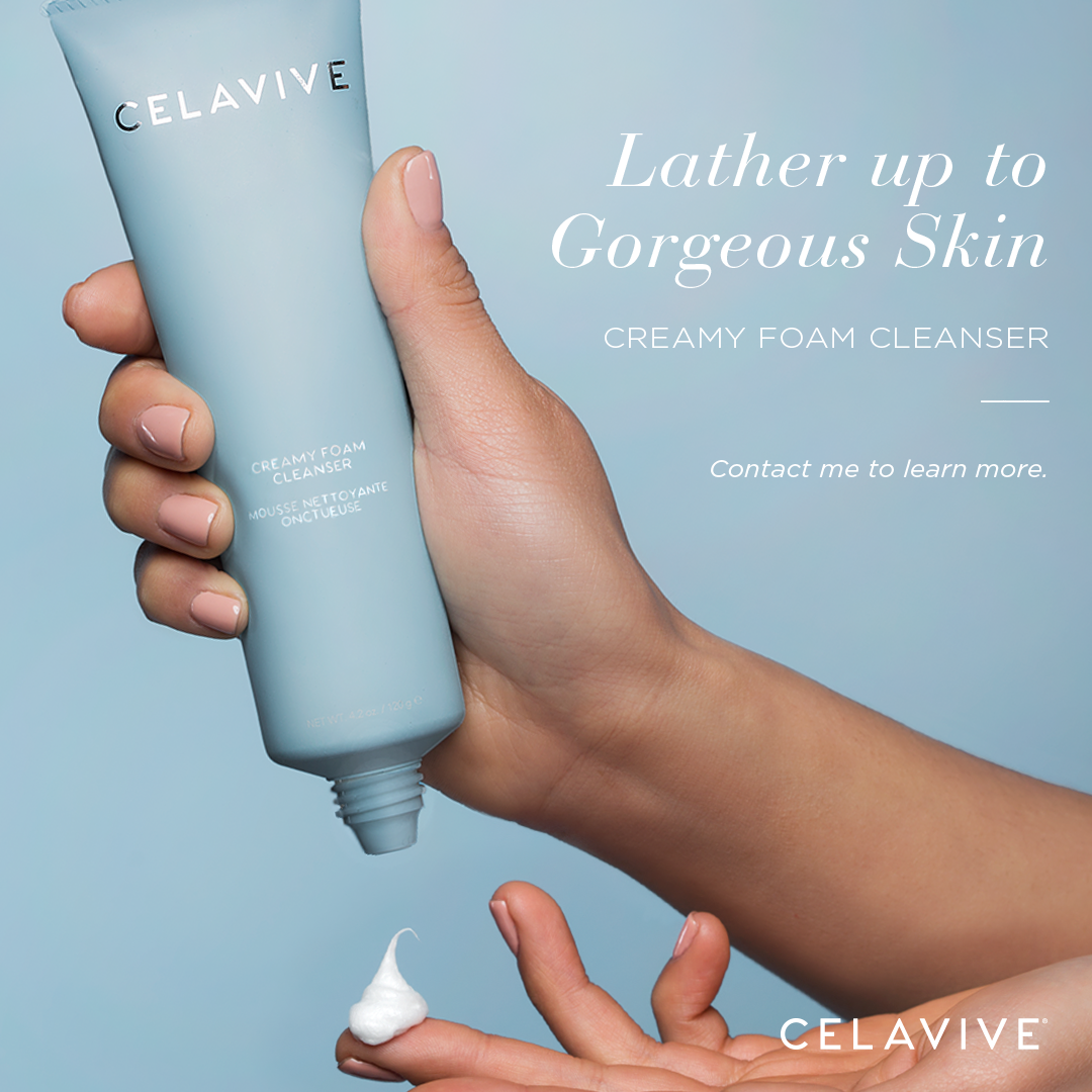 Celavive Creamy Foam Cleanser Socila Sharable