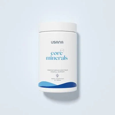 USANA Core Minerals is a USANA Supplement that provides a premium blend of highly absorbable minerals and trace minerals, plus a valuable amino acid and vitamin C.  It is one of the USANA products with the highest consumption and value.