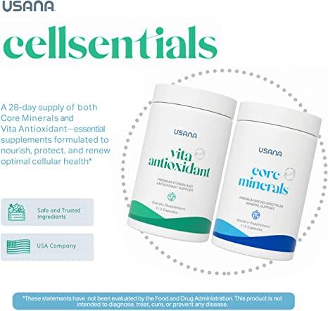 A 28 day supply of both Core Minerals and Antioxidants - essential supplements formulated to nourish, protect, and renew optimal cellular health