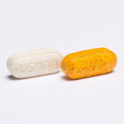 The USANA Cellsentials dosage consistes of 2 minerals and 2 vita antioxidants in the morning and the same at night. The USANA Cellsentials is one of the USANA products with the patented Incelligence Technology